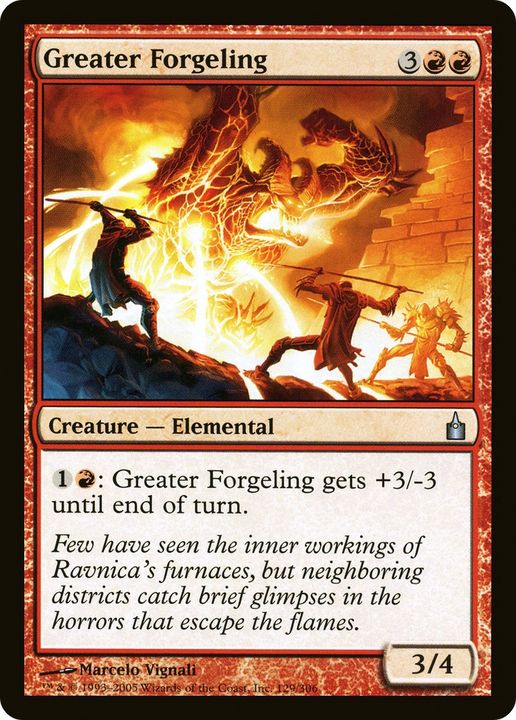 Greater Forgeling in the group Magic the Gathering / Types / Colors / Red at Proxyprinters.com (87362)