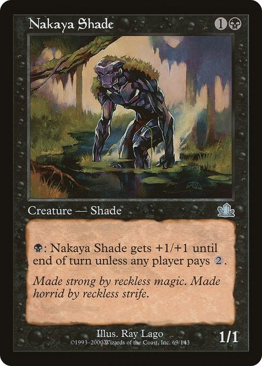 Nakaya Shade in the group Magic the Gathering / Types / Colors / Black at Proxyprinters.com (87368)