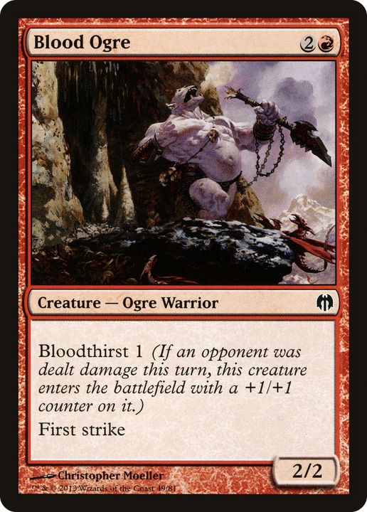 Blood Ogre in the group Magic the Gathering / Sets / Duel Decks: Heroes vs. Monsters at Proxyprinters.com (87385)