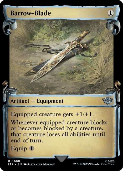 Barrow-Blade in the group Magic the Gathering / Types / Artifacts / Artifact at Proxyprinters.com (87395)