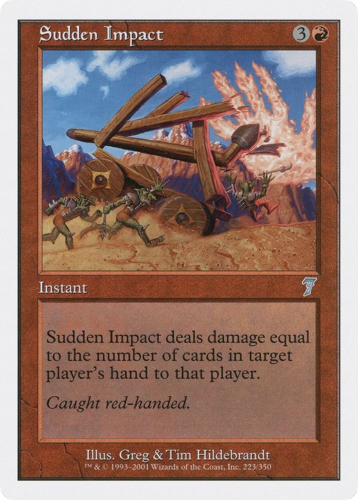 Sudden Impact in the group Magic the Gathering / Types / Colors / Red at Proxyprinters.com (87397)