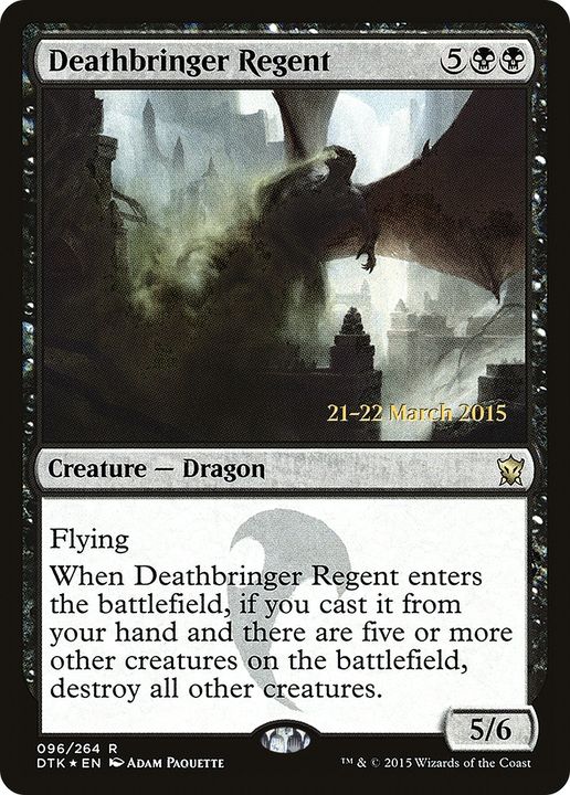 Deathbringer Regent in the group Magic the Gathering / Sets / Dragons of Tarkir Promos at Proxyprinters.com (87399)