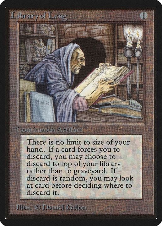 Library of Leng in the group Magic the Gathering / Types / Artifacts / Artifact at Proxyprinters.com (874)