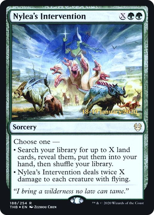 Nylea's Intervention in the group Magic the Gathering / Types / Colors / Green at Proxyprinters.com (8741)