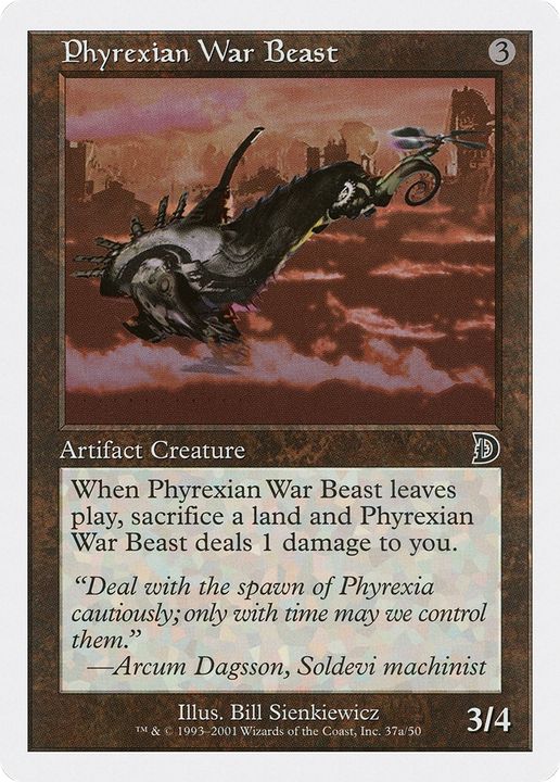 Phyrexian War Beast in the group Magic the Gathering / Sets / Defeat a God at Proxyprinters.com (87411)