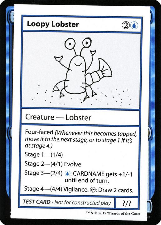 Loopy Lobster in the group Magic the Gathering / Types / Colors / Blue at Proxyprinters.com (87429)