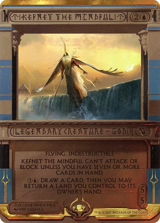 Kefnet the Mindful in the group Magic the Gathering / Sets / Amonkhet Invocations at Proxyprinters.com (87432)