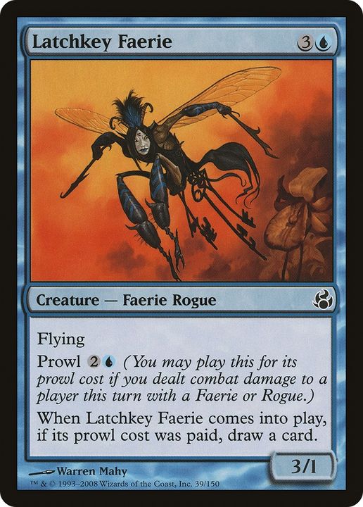 Latchkey Faerie in the group Magic the Gathering / Types / Colors / Blue at Proxyprinters.com (87441)