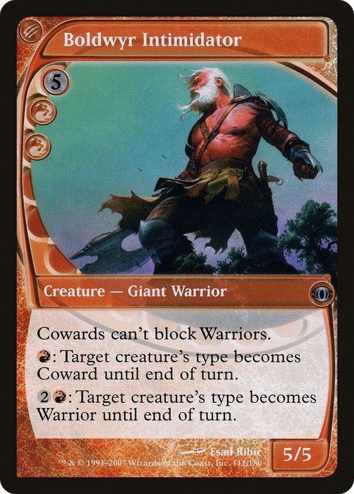 Boldwyr Intimidator in the group Magic the Gathering / Types / Creatures / Warrior at Proxyprinters.com (8746)