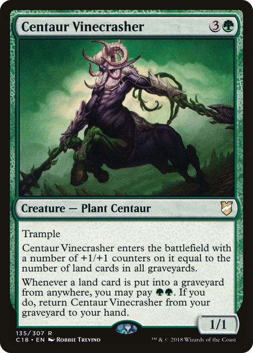 Centaur Vinecrasher in the group Magic the Gathering / Sets / Commander 2018 at Proxyprinters.com (87473)