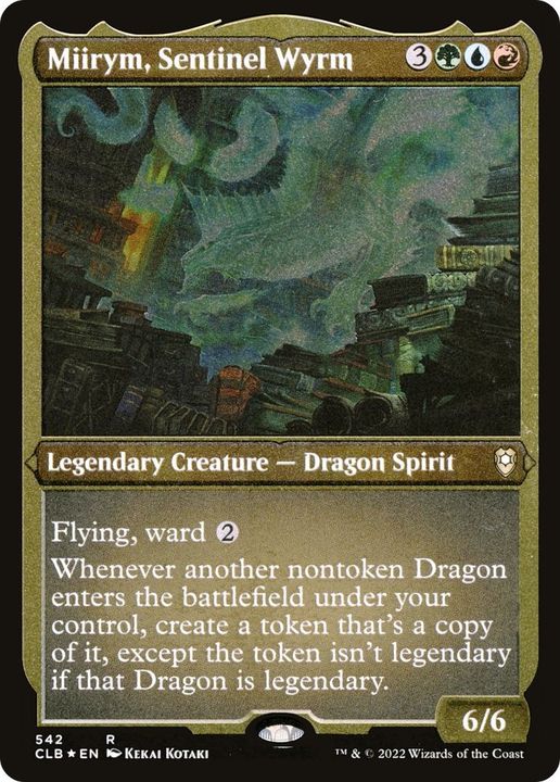 Miirym, Sentinel Wyrm in the group Magic the Gathering / Types / Colors / Multicolors / G, R, U at Proxyprinters.com (8748)