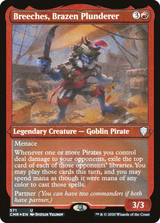 Breeches, Brazen Plunderer in the group Magic the Gathering / Types / Colors / Red at Proxyprinters.com (87483)