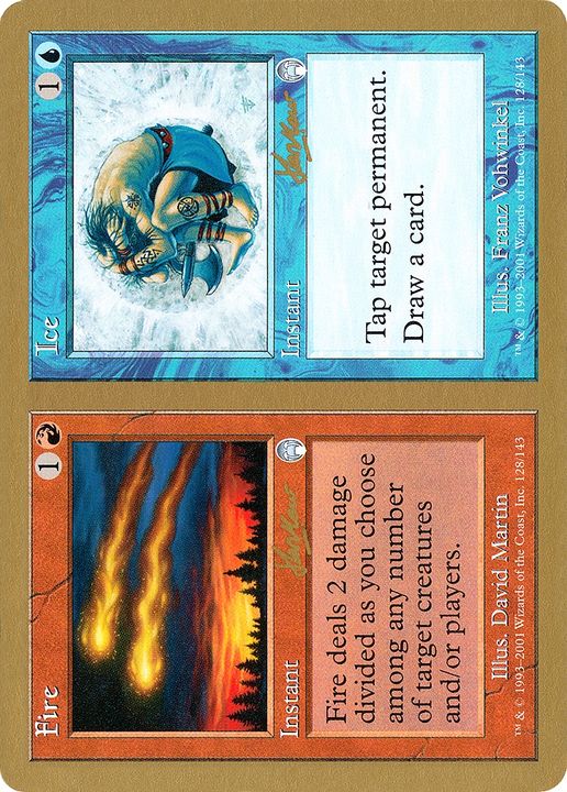 Fire // Ice in the group Magic the Gathering / Types / Colors / Multicolors / R, U at Proxyprinters.com (87507)