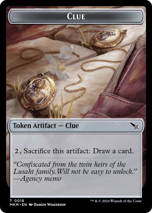 Clue in the group Magic the Gathering / Types / Colors / Colorless at Proxyprinters.com (87509)