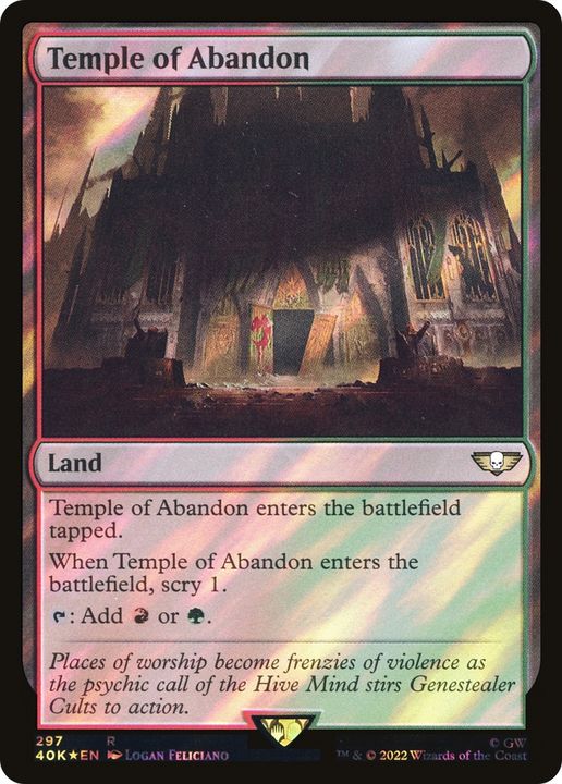 Temple of Abandon in the group Magic the Gathering / Types / Colors / Colorless at Proxyprinters.com (87524)