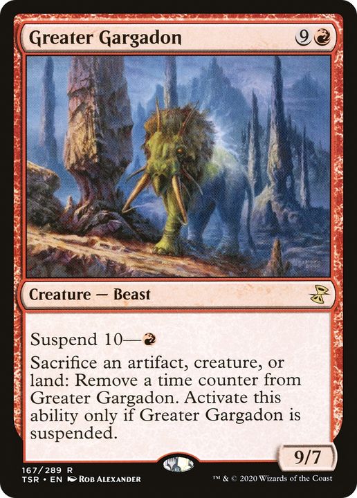 Greater Gargadon in the group Magic the Gathering / Types / Colors / Red at Proxyprinters.com (87527)