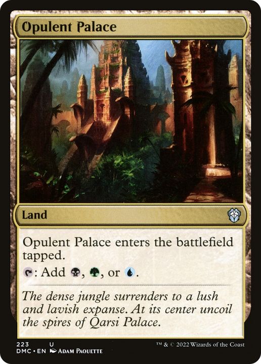 Opulent Palace in the group Magic the Gathering / Types / Colors / Colorless at Proxyprinters.com (87541)