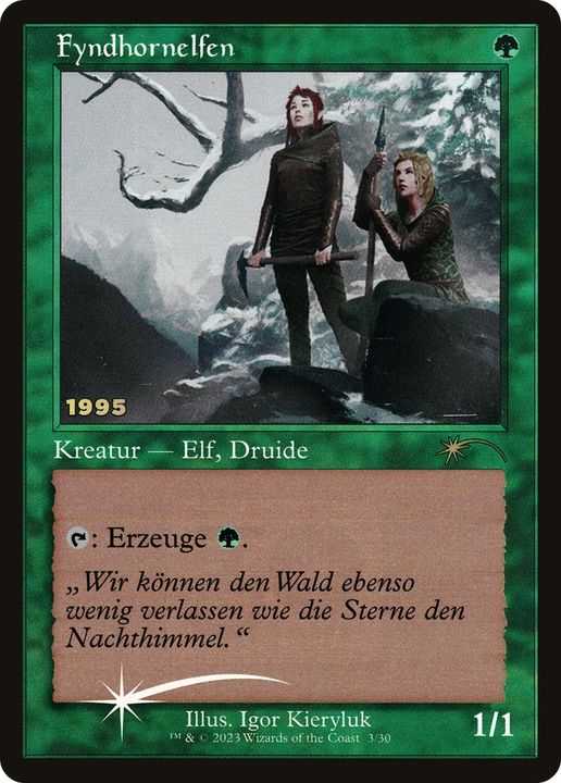 Fyndhorn Elves in the group Magic the Gathering / Sets / 30th Anniversary Play Promos at Proxyprinters.com (87544)