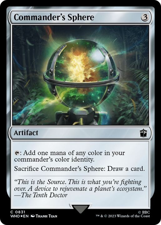 Commander's Sphere in the group Magic the Gathering / Types / Artifacts / Artifact at Proxyprinters.com (87546)