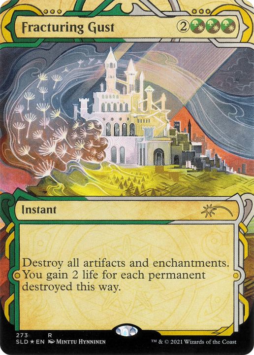 Fracturing Gust in the group Magic the Gathering / Types / Colors / Multicolors / G, W at Proxyprinters.com (87551)