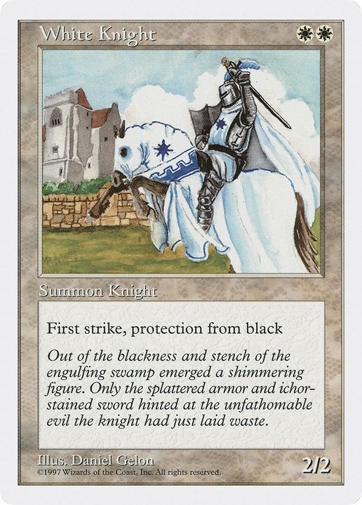 White Knight in the group Magic the Gathering / Types / Colors / White at Proxyprinters.com (87561)