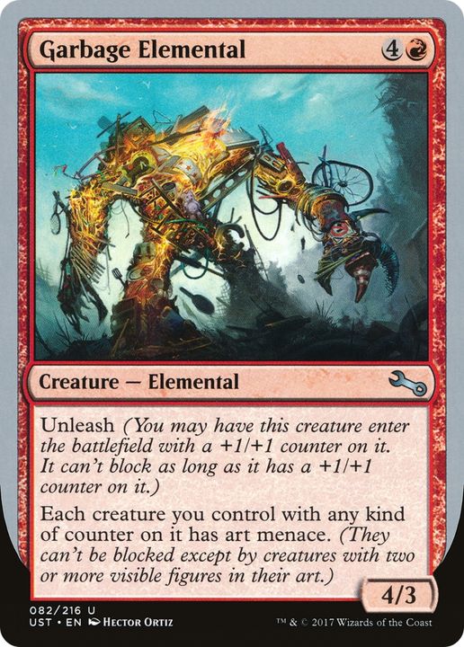 Garbage Elemental in the group Magic the Gathering / Types / Colors / Red at Proxyprinters.com (87572)