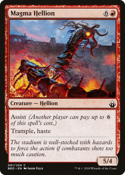 Magma Hellion in the group Magic the Gathering / Types / Colors / Red at Proxyprinters.com (87593)