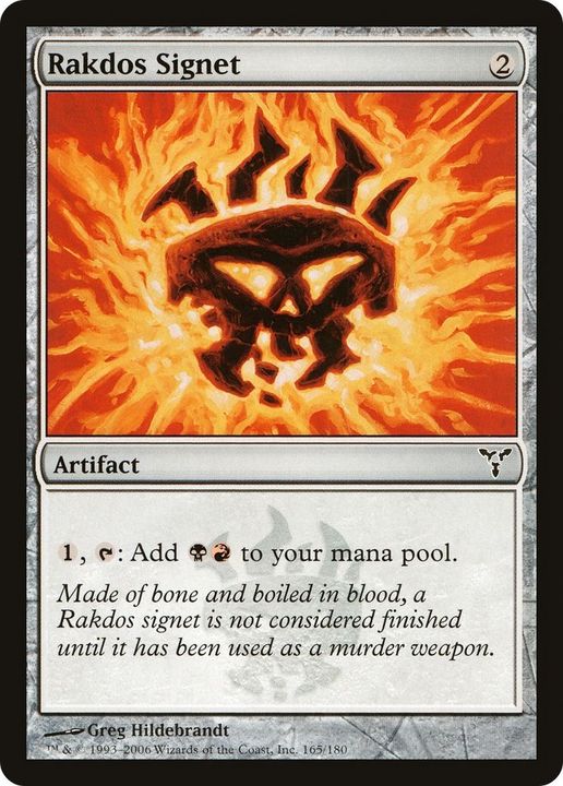 Rakdos Signet in the group Magic the Gathering / Sets / Dissension Promos at Proxyprinters.com (8760)