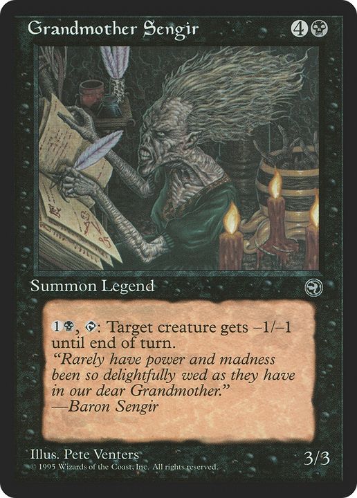 Grandmother Sengir in the group Magic the Gathering / Sets / Homelands at Proxyprinters.com (87625)