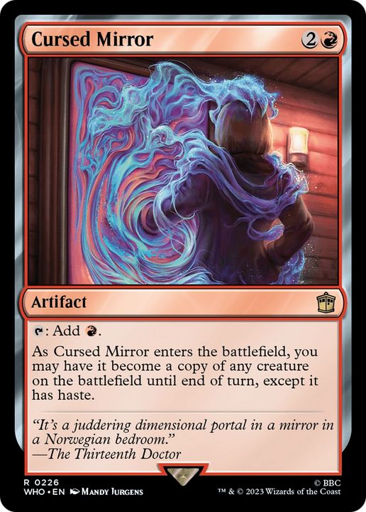 Cursed Mirror in the group Magic the Gathering / Types / Artifacts / Artifact at Proxyprinters.com (87640)