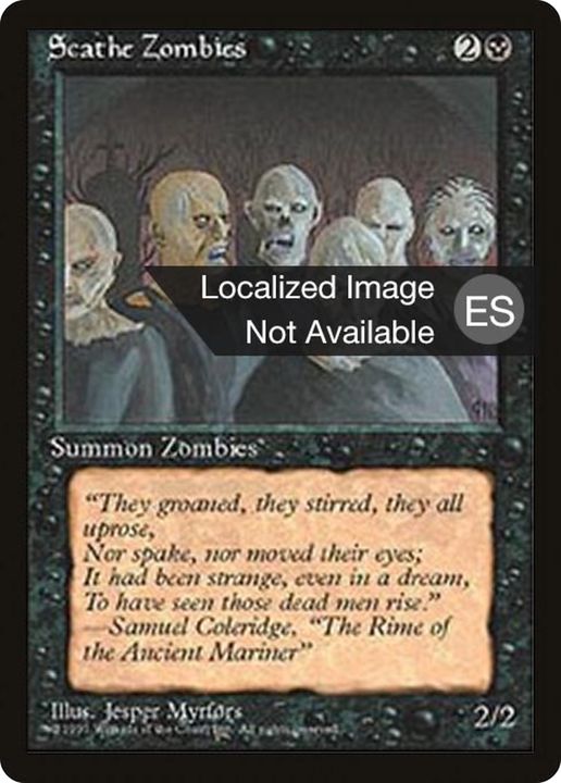 Scathe Zombies in the group Magic the Gathering / Sets / Fourth Edition Foreign Black Border at Proxyprinters.com (87648)