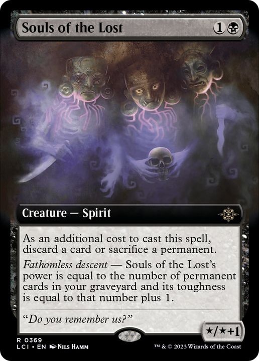 Souls of the Lost in the group Magic the Gathering / Types / Colors / Black at Proxyprinters.com (87649)