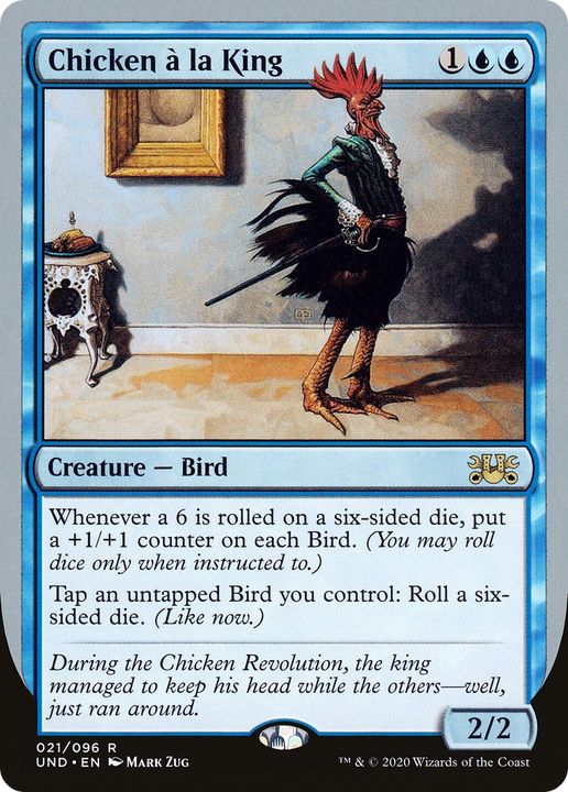 Chicken à la King in the group Magic the Gathering / Types / Colors / Blue at Proxyprinters.com (87661)