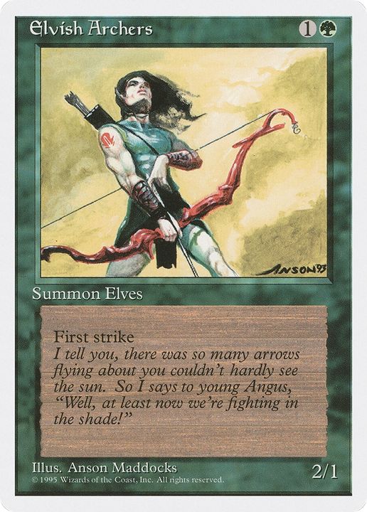 Elvish Archers in the group Advanced search at Proxyprinters.com (87668)