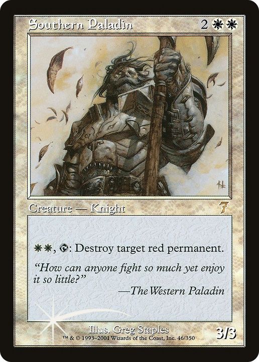 Southern Paladin in the group Advanced search at Proxyprinters.com (8767)