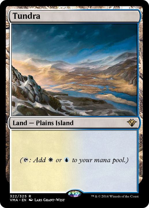 Tundra in the group Magic the Gathering / Types / Land / Island at Proxyprinters.com (87670)