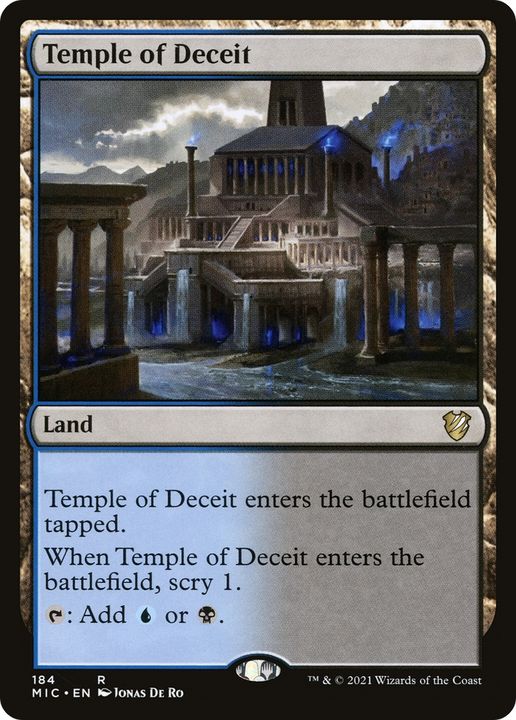 Temple of Deceit in the group Magic the Gathering / Types / Colors / Colorless at Proxyprinters.com (87675)