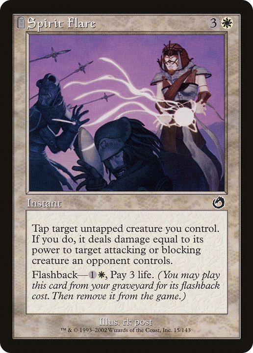 Spirit Flare in the group Magic the Gathering / Types / Colors / White at Proxyprinters.com (87683)