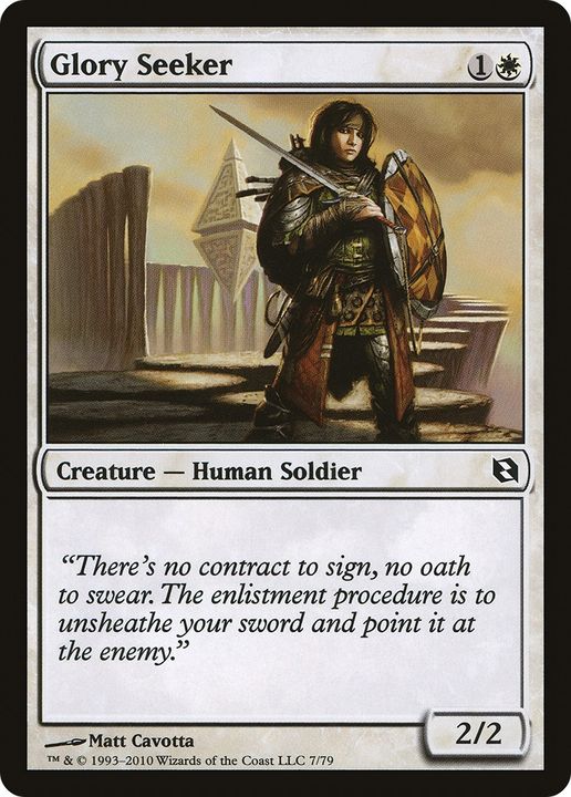 Glory Seeker in the group Magic the Gathering / Types / Colors / White at Proxyprinters.com (87696)