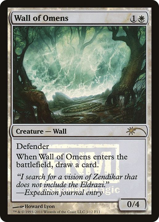 Wall of Omens in the group Singles at Proxyprinters.com (87719)