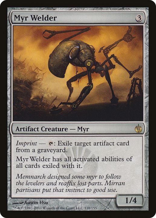 Myr Welder in the group Magic the Gathering / Types / Colors / Colorless at Proxyprinters.com (87720)