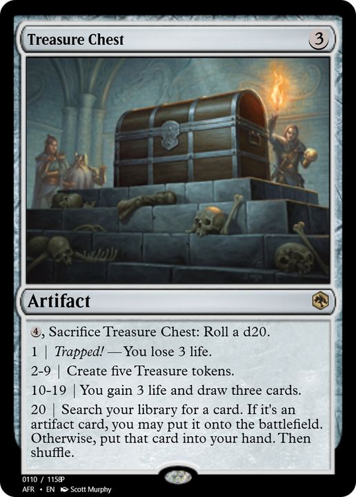 Treasure Chest in the group Magic the Gathering / Types / Artifacts / Artifact at Proxyprinters.com (87779)