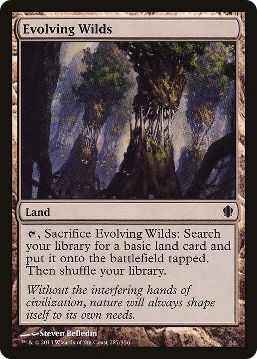 Evolving Wilds in the group Magic the Gathering / Types / Colors / Colorless at Proxyprinters.com (87781)