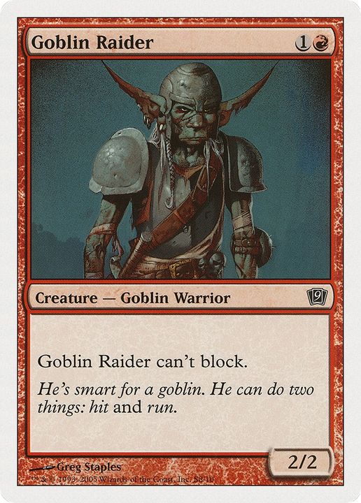 Goblin Raider in the group Magic the Gathering / Types / Creatures / Warrior at Proxyprinters.com (87788)