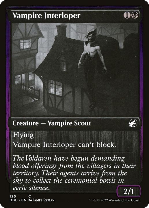 Vampire Interloper in the group Magic the Gathering / Types / Colors / Black at Proxyprinters.com (878)