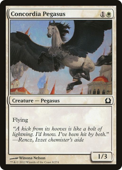 Concordia Pegasus in the group Magic the Gathering / Types / Colors / White at Proxyprinters.com (87801)