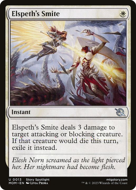 Elspeth's Smite in the group Magic the Gathering / Sets / March of the Machine Jumpstart Front Cards at Proxyprinters.com (87808)