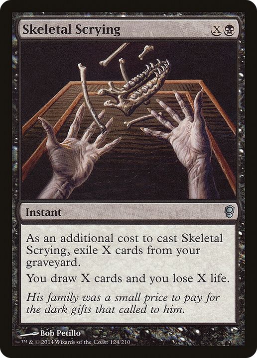 Skeletal Scrying in the group Magic the Gathering / Sets / Conspiracy at Proxyprinters.com (87812)