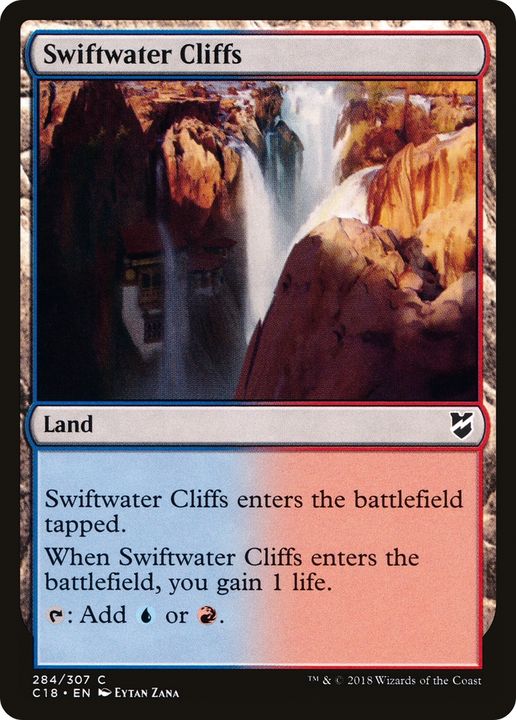 Swiftwater Cliffs in the group Magic the Gathering / Sets / Commander 2018 at Proxyprinters.com (87819)