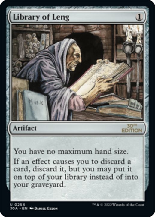 Library of Leng in the group Magic the Gathering / Types / Artifacts / Artifact at Proxyprinters.com (87843)